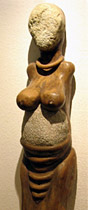 Steinzeitfrau, Künstler: Konrad Mätzig